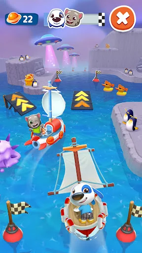 ดาวน์โหลด My Talking Hank: Islands ล่าสุด – เกมเลี้ยงสัตว์แสนสนุกฟรี - Screenshot 20