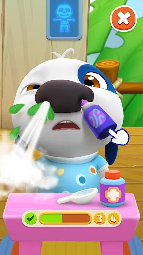 ดาวน์โหลด My Talking Hank: Islands ล่าสุด – เกมเลี้ยงสัตว์แสนสนุกฟรี - Screenshot 15