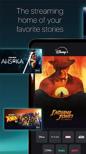 ดาวน์โหลด Disney+ เวอร์ชันล่าสุด – สตรีมภาพยนตร์และซีรีส์ที่คุณชื่นชอบ - Screenshot 1