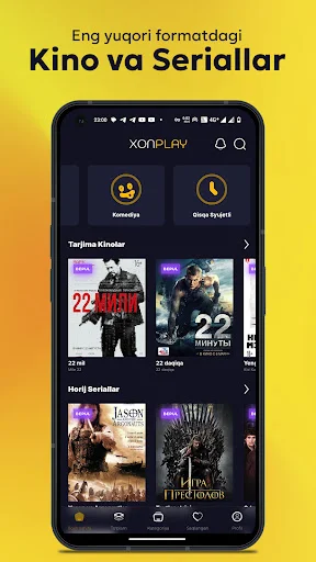 ดาวน์โหลด XonPlay ล่าสุด – ดูหนังและซีรีส์ใหม่พากย์อุซเบก ฟรี - Screenshot 9