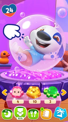 ดาวน์โหลด My Talking Hank: Islands ล่าสุด – เกมเลี้ยงสัตว์แสนสนุกฟรี - Screenshot 3