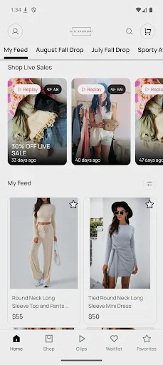 ดาวน์โหลด West Raspberry แอปช้อปปิ้งแฟชั่นยอดนิยม ล่าสุดบน Android - Screenshot 2