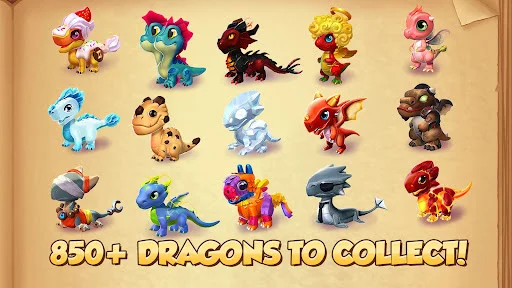 ดาวน์โหลด Dragon Mania Legends ล่าสุด – เกมเลี้ยงมังกรสุดมหัศจรรย์ฟรี - Screenshot 1
