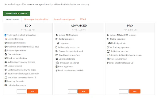 ดาวน์โหลด Secure Exchanges for Gmail – ป้องกันอีเมลด้วยการเข้ารหัสระดับสูง - Screenshot 3