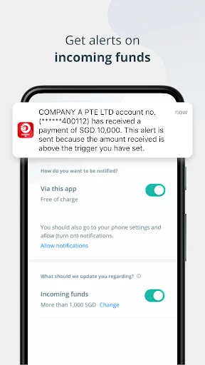 ดาวน์โหลด OCBC Business ล่าสุด – จัดการธุรกรรมธุรกิจของคุณได้ทุกที่ฟรี - Screenshot 5