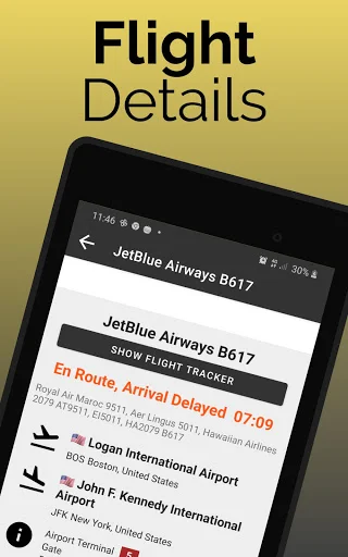 ดาวน์โหลดแอป Baltimore Airport BWI – เช็คตารางเที่ยวบินเรียลไทม์ - Screenshot 11