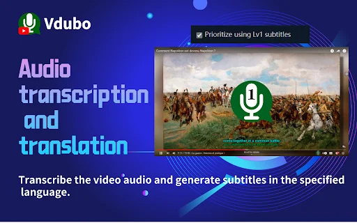 ดาวน์โหลด Vdubo ล่าสุด – พากย์เสียงวิดีโอ YouTube ด้วย AI ฟรี - Screenshot 5