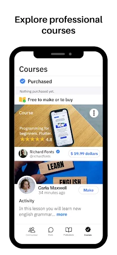ดาวน์โหลด Edhomy Platform เวอร์ชันล่าสุด – เรียนภาษาใหม่กับครูมืออาชีพ ฟรี - Screenshot 4