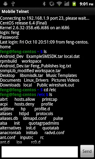 ดาวน์โหลด Mobile Telnet ล่าสุด – เชื่อมต่อเซิร์ฟเวอร์ฟรีบน Android - Screenshot 1
