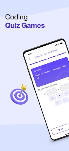 ดาวน์โหลด Go Programming: Learn & Code ล่าสุด – เรียนเขียนโปรแกรมภาษา Go ฟรี - Screenshot 4