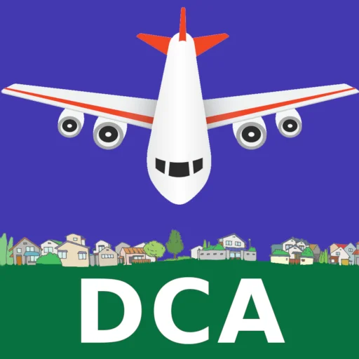 ดาวน์โหลดแอป Washington Reagan Airport DCA ล่าสุด – เช็คเที่ยวบินฟรี
