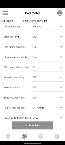 ดาวน์โหลด Virtual Loop ล่าสุด – ตั้งค่าเซนเซอร์ OPTEX OVS-02 ฟรี - Screenshot 3