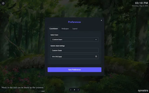 ดาวน์โหลด Exam Countdown ล่าสุด – ตัวช่วยนับถอยหลังสอบฟรี - Screenshot 3