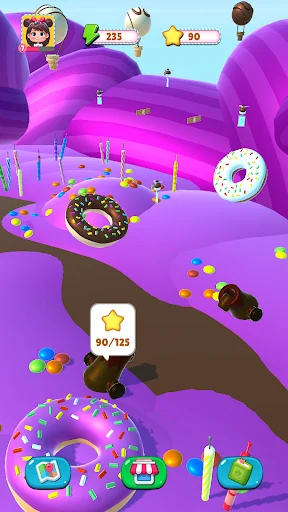 ดาวน์โหลด Sweet Merge Land เวอร์ชันล่าสุด – เกมผจญภัยไขปริศนาขนมหวานฟรี - Screenshot 4