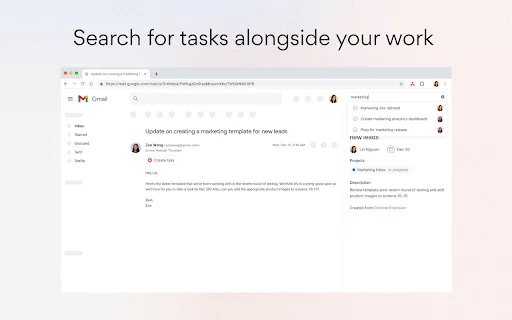 ดาวน์โหลด Asana Chrome Extension ล่าสุด – จัดการงานของคุณได้ทุกที่ฟรี - Screenshot 5