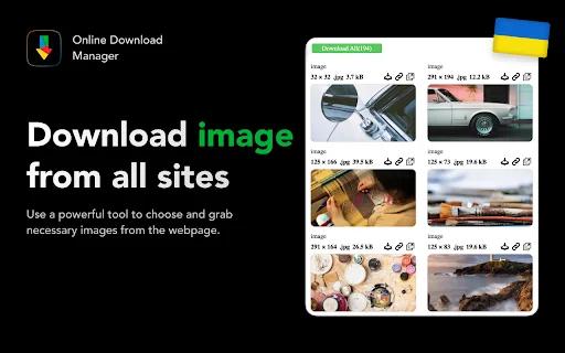 Online Download Manager: โหลดวิดีโอและไฟล์ฟรี – ส่วนขยาย Chrome - Screenshot 3