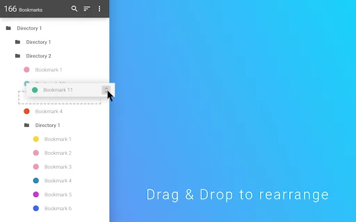 ดาวน์โหลด Bookmark Sidebar ล่าสุด – จัดการบุ๊กมาร์กง่ายๆ บนเบราว์เซอร์ - Screenshot 3