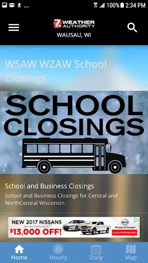 ดาวน์โหลด WSAW WZAW First Alert Weather ล่าสุด – พยากรณ์อากาศแม่นยำฟรี - Screenshot 5