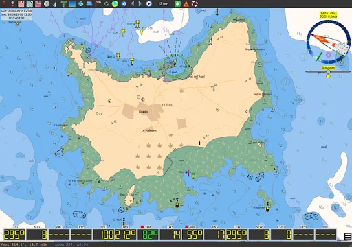 ดาวน์โหลด qtVlm Navigation and Routing ล่าสุด – แอปวางแผนเส้นทางเรือใบมืออาชีพ - Screenshot 18