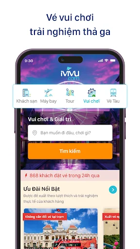 ดาวน์โหลด iVIVU.com ล่าสุด – จองโรงแรม เที่ยวบิน และรถรับส่งราคาถูก - Screenshot 5
