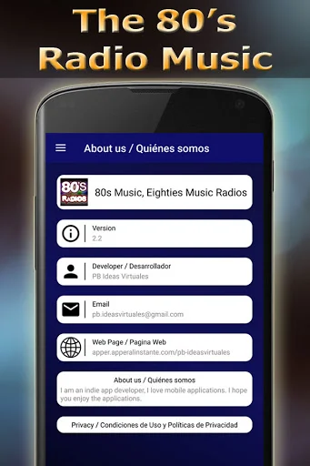 ดาวน์โหลด 80s Music Radios ล่าสุด – ฟังเพลงยุค 80s ฟรีบนมือถือ - Screenshot 4