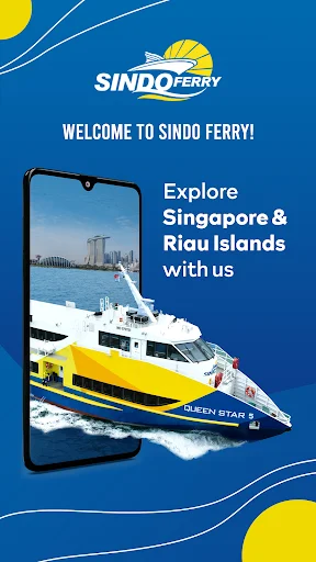 ดาวน์โหลดแอป Sindo Ferry ล่าสุด – จองตั๋วเรือไปสิงคโปร์ บาตัม บินตัน ฟรี - Screenshot 1