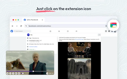 ดาวน์โหลด Picture in Picture ฟรี – รับชมวิดีโอแบบลอยบนทุกเว็บไซต์ - Screenshot 2