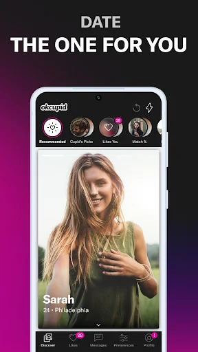 ดาวน์โหลด OkCupid Dating ล่าสุด – แอปหาคู่ที่ใช่ เจอคนโสดใกล้ตัว ฟรี - Screenshot 3