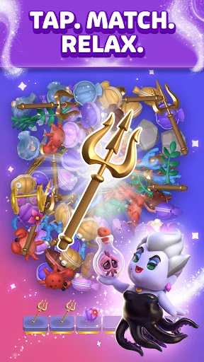 ดาวน์โหลด Disney Magic Match 3D ล่าสุด – เกมพัซเซิลดิสนีย์สุดสนุก ฟรี - Screenshot 4