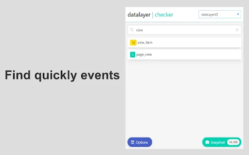 ดาวน์โหลด Datalayer Checker ล่าสุด – ตรวจสอบ GTM ง่ายๆ ไม่ต้องพึ่งคอนโซล - Screenshot 3