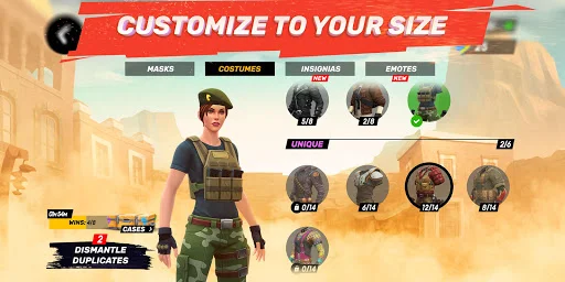 ดาวน์โหลด Guns of Boom ล่าสุด – เกมยิง PvP 4v4 สุดมันส์บนมือถือ ฟรี - Screenshot 7