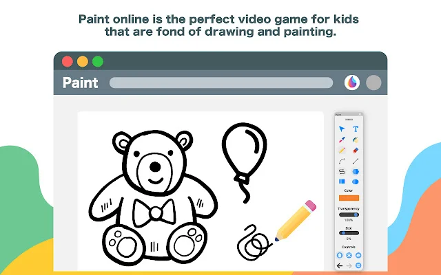 ดาวน์โหลด Paint Online – เครื่องมือวาดรูปบนหน้าเว็บฟรี - Screenshot 2