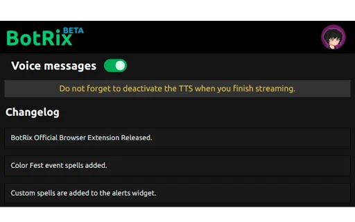 ดาวน์โหลด BotRix ล่าสุด – เครื่องมือช่วยสตรีมเมอร์ครบวงจร ฟรี - Screenshot 3