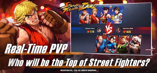 ดาวน์โหลด Street Fighter Duel ล่าสุด – เกม Idle RPG สุดมันส์ เล่นฟรี - Screenshot 4