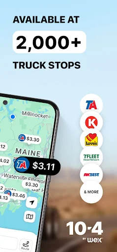ดาวน์โหลด 10-4 by WEX ล่าสุด – แอปส่วนลดค่าน้ำมันสำหรับรถบรรทุก - Screenshot 2