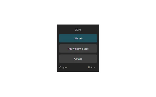 Tab Copy ดาวน์โหลดเวอร์ชันล่าสุด – คัดลอกลิงก์แท็บได้ง่ายๆ ฟรี - Screenshot 1