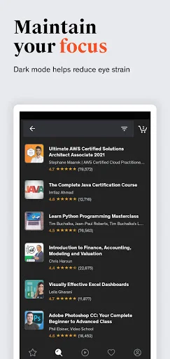 ดาวน์โหลด Udemy – คอร์สเรียนออนไลน์ พัฒนาทักษะ AI และเขียนโปรแกรม ฟรี - Screenshot 6