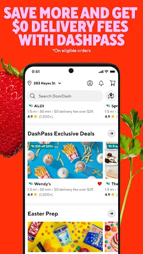 ดาวน์โหลด DoorDash ล่าสุด – สั่งอาหารและของสดส่งตรงถึงบ้านคุณฟรี - Screenshot 4
