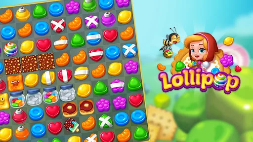 ดาวน์โหลด Lollipop: Sweet Taste Match 3 ล่าสุด – เกมเรียงลูกกวาดฟรี - Screenshot 19