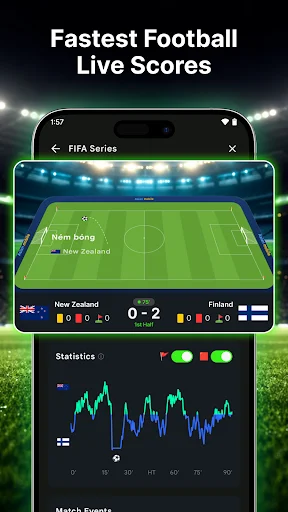 ดาวน์โหลด 24Score: Football Live Scores ล่าสุด – ผลบอลสดแม่นยำฟรี - Screenshot 3