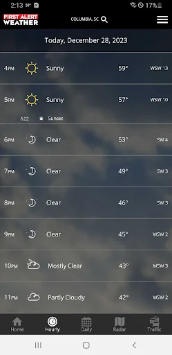 ดาวน์โหลดแอป WIS News 10 FirstAlert Weather ล่าสุด – พยากรณ์อากาศแม่นยำ ฟรี - Screenshot 2