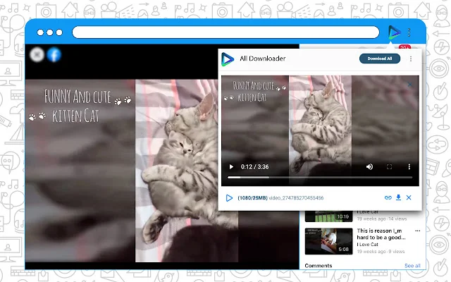ดาวน์โหลด Video Downloader Plus ล่าสุด – เครื่องมือบันทึกวิดีโอฟรี - Screenshot 1