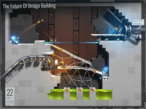 ดาวน์โหลด Bridge Constructor Portal ล่าสุด – เกมไขปริศนาสุดท้าทายจาก Portal - Screenshot 8