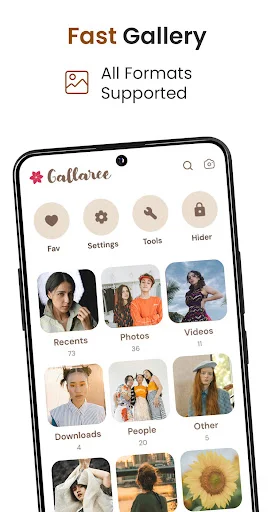ดาวน์โหลด Gallaree – จัดการและดูรูปภาพและวิดีโอของคุณได้ง่ายที่สุดฟรี - Screenshot 6