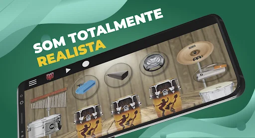 ดาวน์โหลด Percussion instruments: drums ล่าสุด – สนุกกับกลองเสมือนจริงฟรี - Screenshot 5