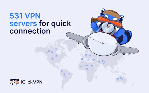 ดาวน์โหลด 1ClickVPN สำหรับ Chrome – VPN ฟรี ใช้งานง่าย ปลอดภัยที่สุด - Screenshot 2