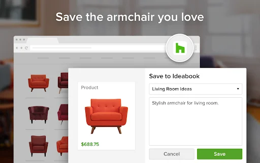 ดาวน์โหลด Houzz Save Button ล่าสุด – บันทึกไอเดียแต่งบ้านฟรี - Screenshot 3