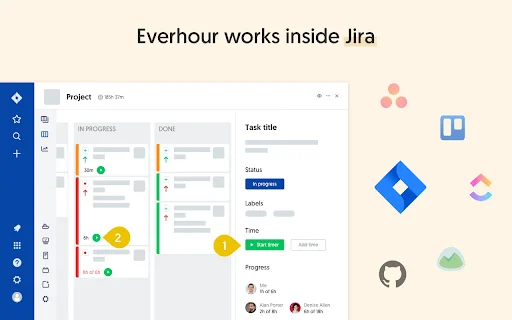 ดาวน์โหลด Everhour ล่าสุด – โปรแกรมจับเวลาการทำงานและจัดการโปรเจกต์ - Screenshot 3