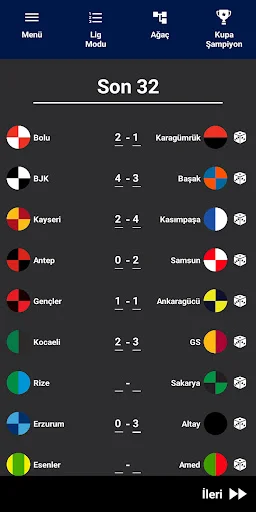 ดาวน์โหลด Türkiye Süper Lig Simülasyon ล่าสุด – จำลองการแข่งขันฟุตบอลตุรกีฟรี - Screenshot 6