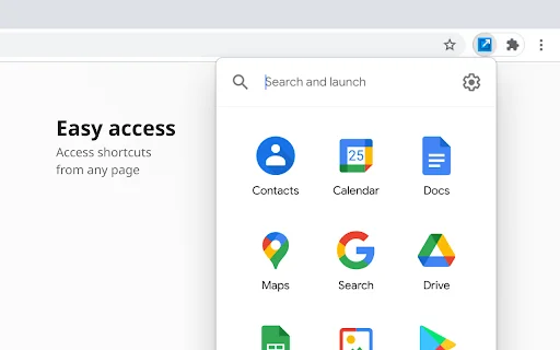 ดาวน์โหลด Shortcuts for Google™ ล่าสุด – เข้าถึงบริการ Google ได้รวดเร็ว - Screenshot 1